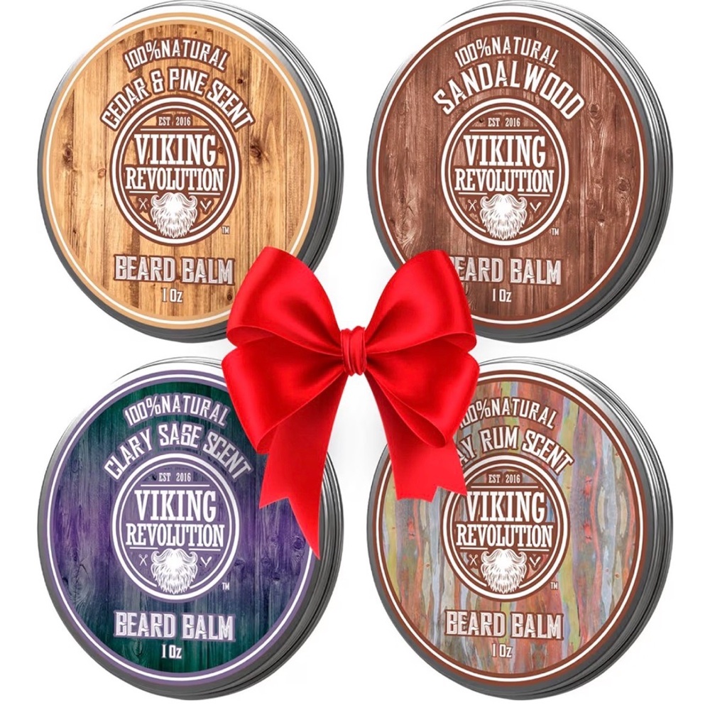 Revolution Beard Balm Collection - Clary Sage, Bay Rum, Sandalwood, Cedar Pine